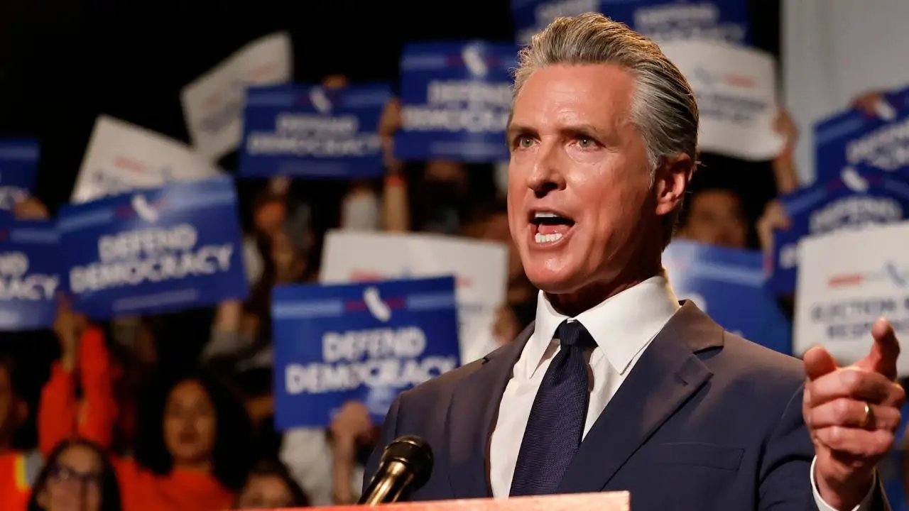 California Gov Gavin Newsom signs bill banning law enforcement face coverings