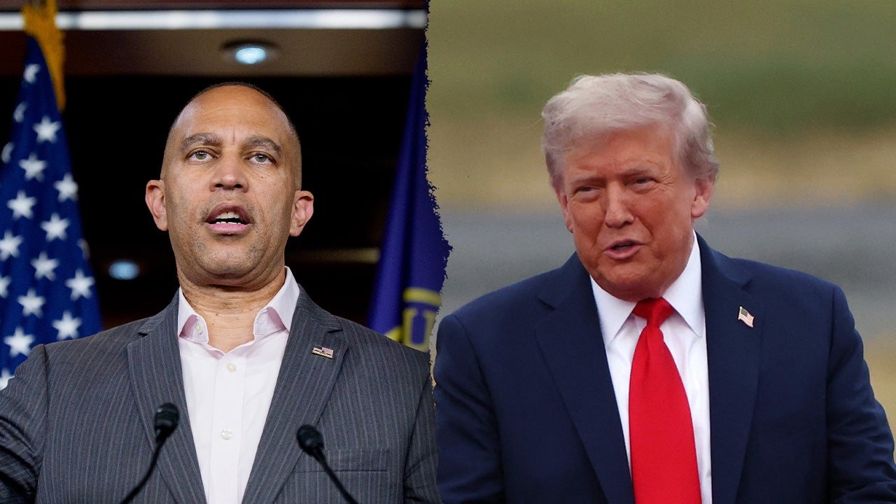Jeffries calls Trump remarks ‘unhinged’ as government shutdown looms