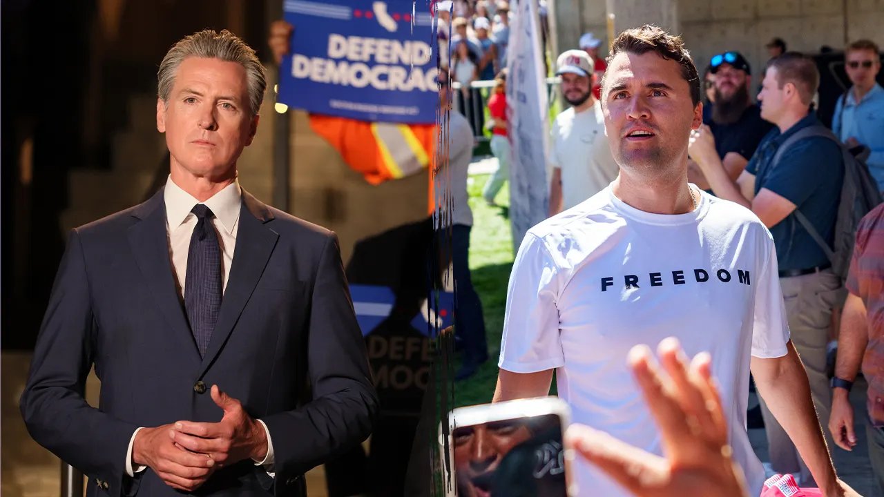 Newsom says Kirk’s death won’t alter political strategy despite campaign rebrand