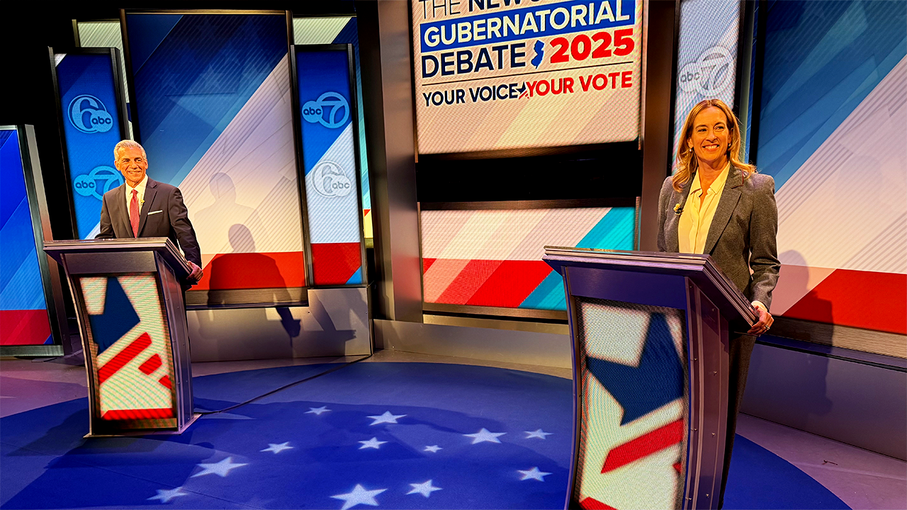 Sherrill and Ciattarelli clash in final New Jersey governor debate